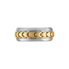 Bulova Sterling Silver 925 Classic Jewelry Mens Ring