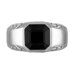 Bulova Sterling Silver 925 Luxury Jewelry Mens Ring