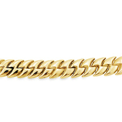 14k Yellow Gold S-Link 7 Inch Bracelet